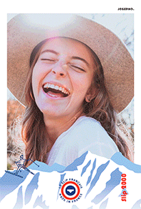 Exemples de personnalisations du contour des photos du photobooth