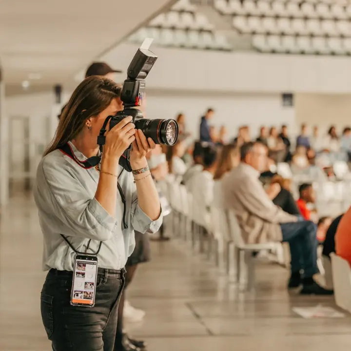 Photographe connecté